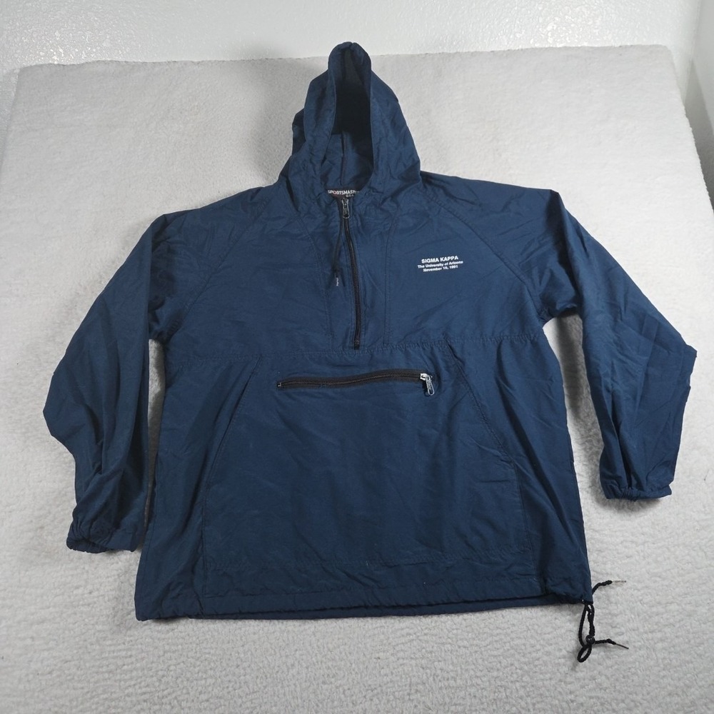 90s Vintage Arizona Wildcats Wind Breaker‎ Sigma Kappa 1991 Walk Out Size Large